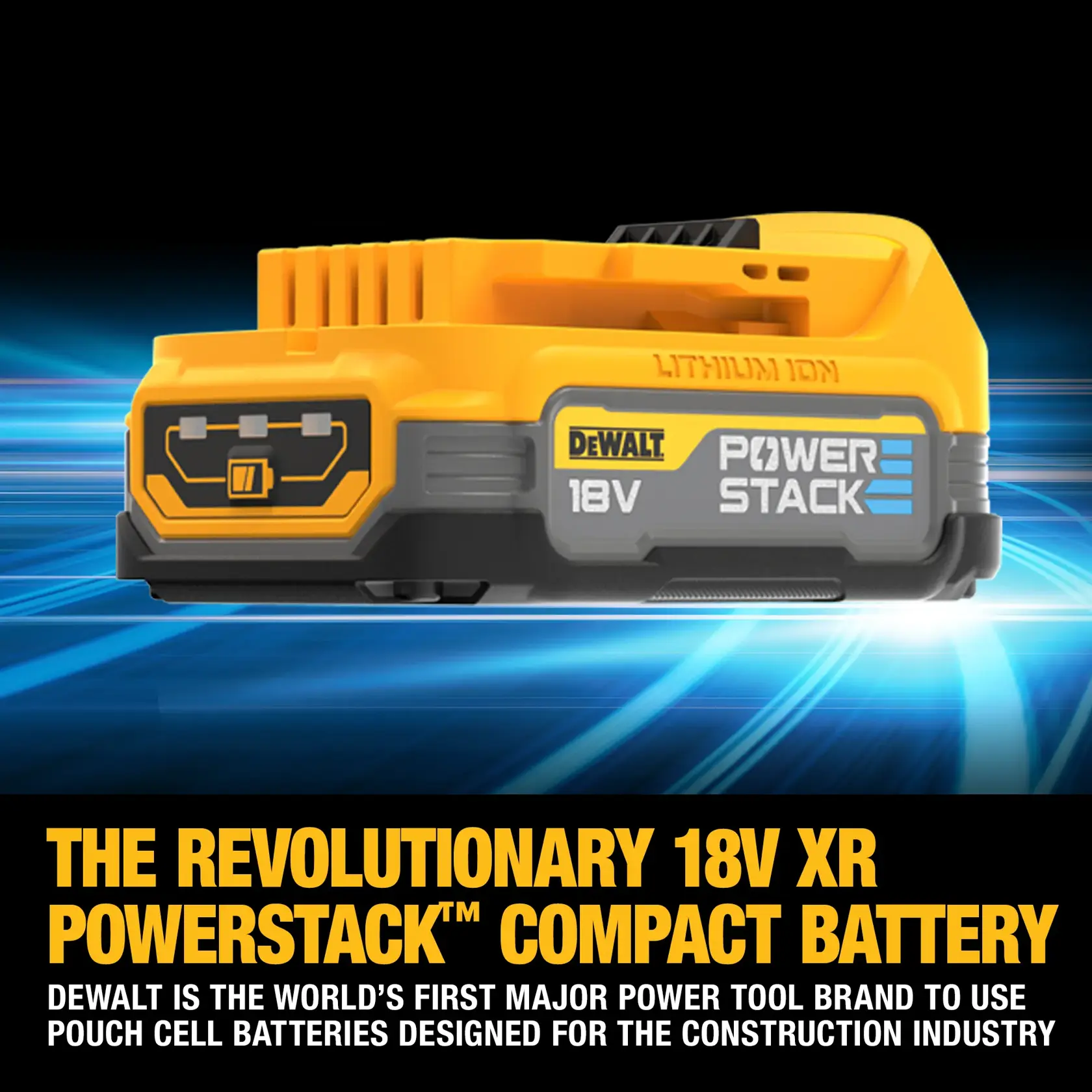DEWALT® 18V XR® Brushless Hammer Drill Driver - 2 X 1.7Ah POWERSTACK Battery