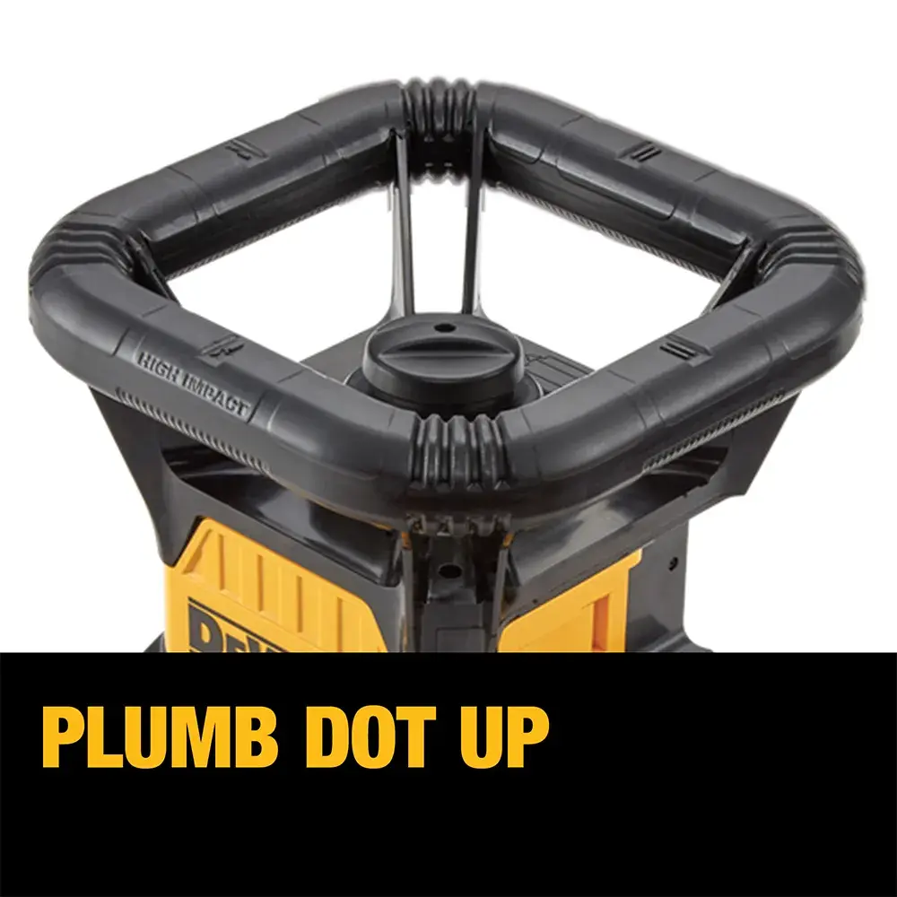 DEWALT® 18V XR® Rotary Red Beam Laser - 1 x 2Ah