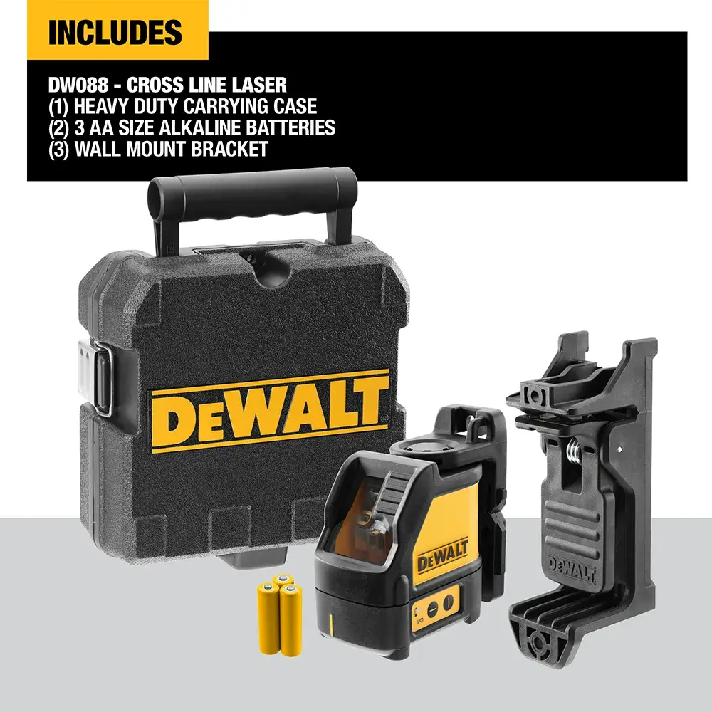 DEWALT® Cross Line Red Laser