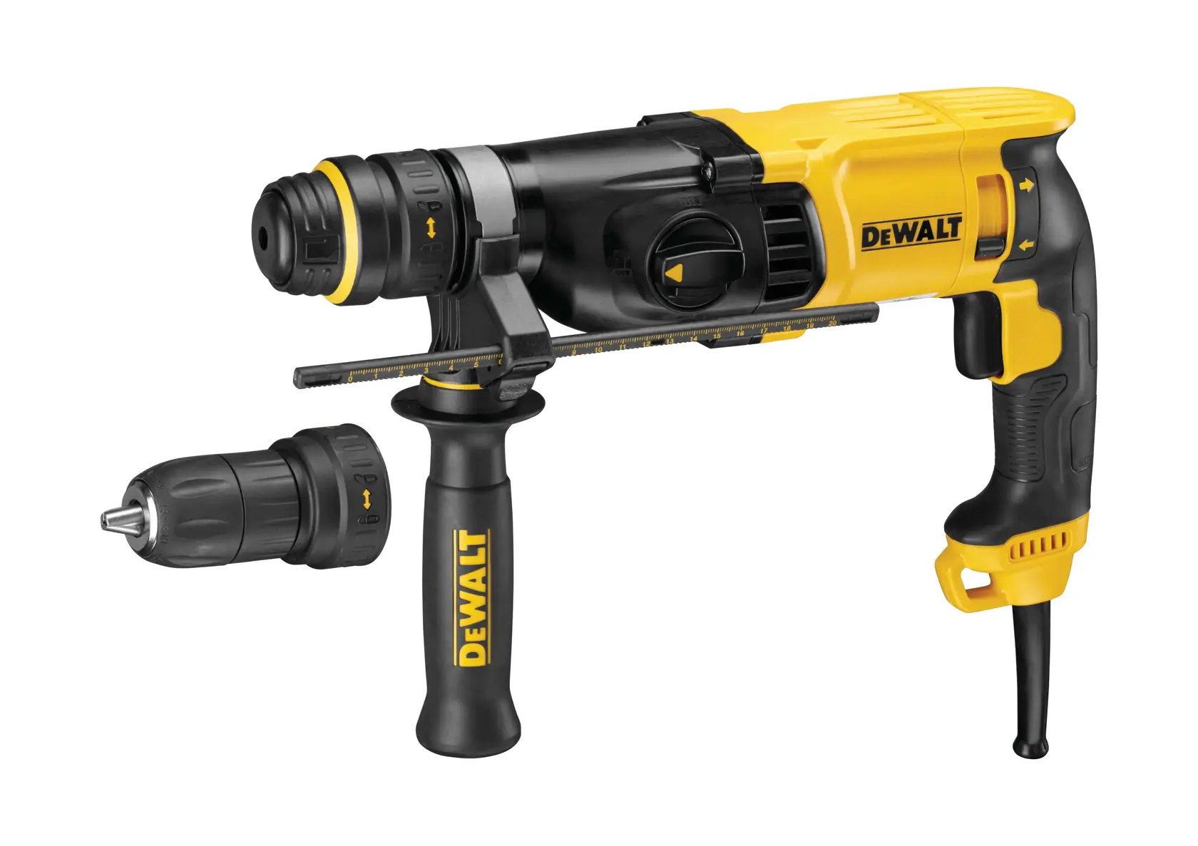 DEWALT logo in black text on a white background.