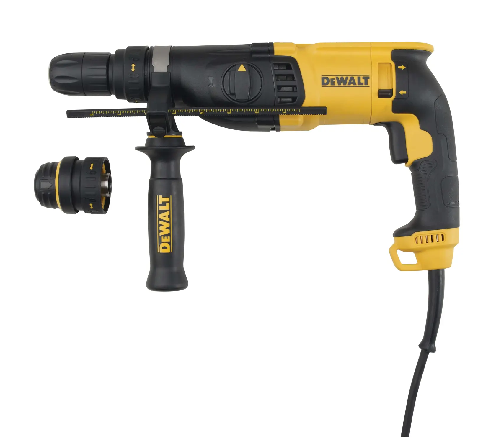 DEWALT® 26mm 3-Mode SDS Plus Hammer + QCC