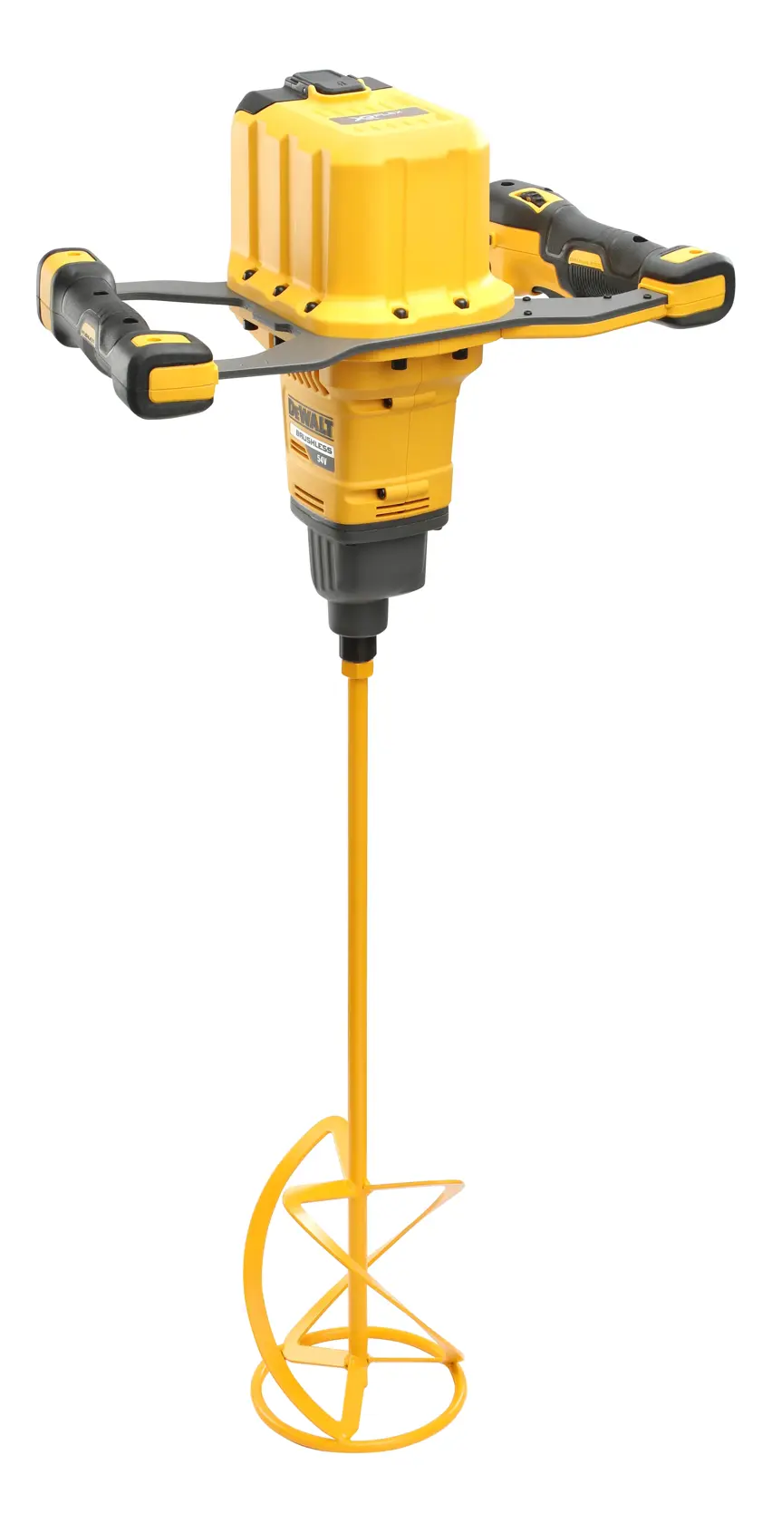 DEWALT® 54V XR® FLEXVOLT® Dual Handle Paddle Mixer - 2 x FLEXVOLT® 9Ah