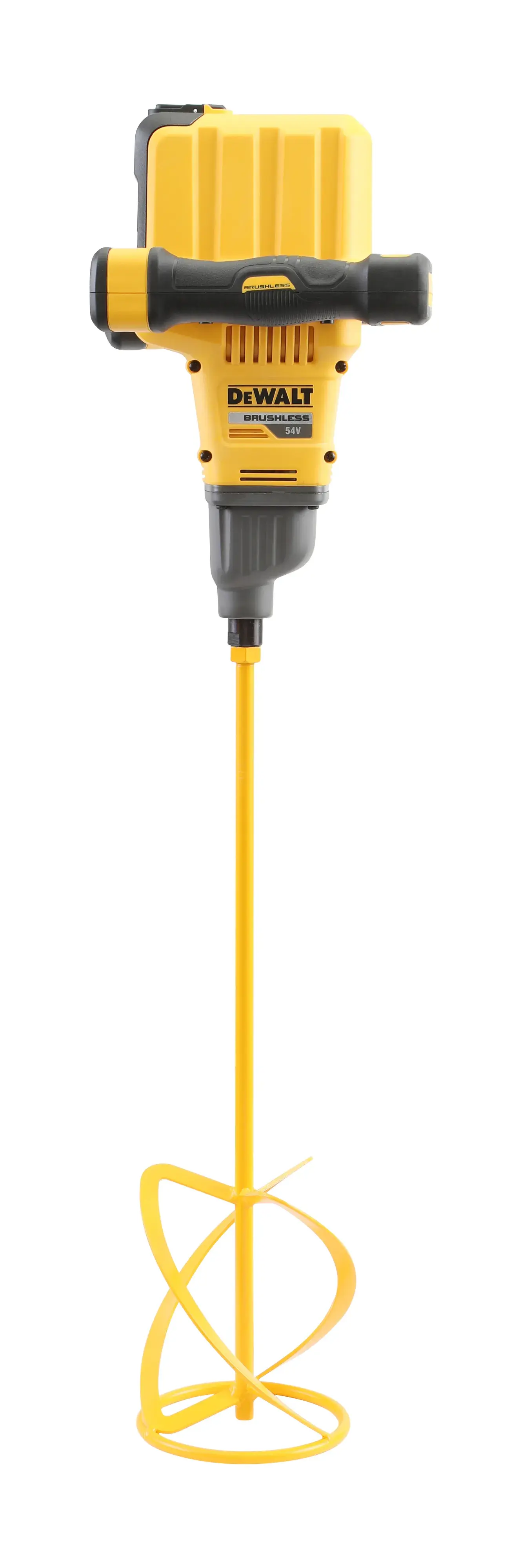 DEWALT® 54V XR® FLEXVOLT® Dual Handle Paddle Mixer - 2 x FLEXVOLT® 9Ah
