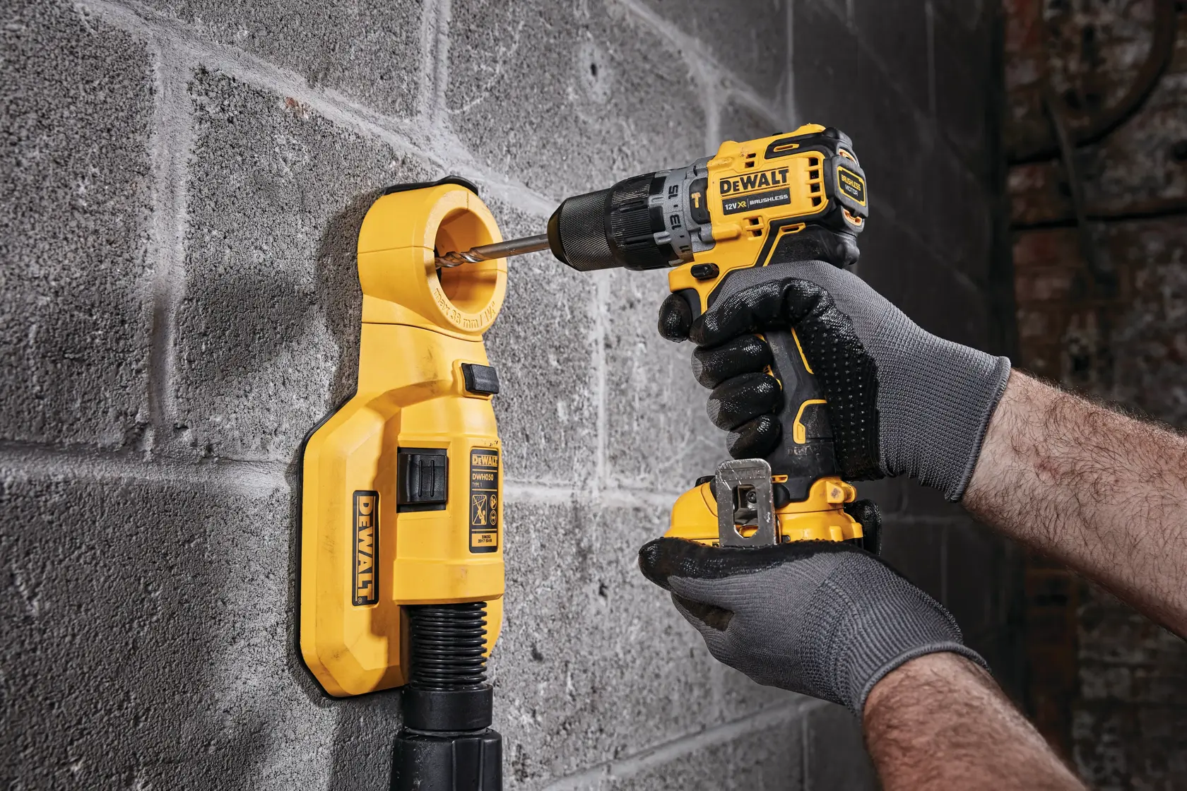 DEWALT® 12V XR® Brushless Hammer Drill Driver - 2 X 2Ah Batteries