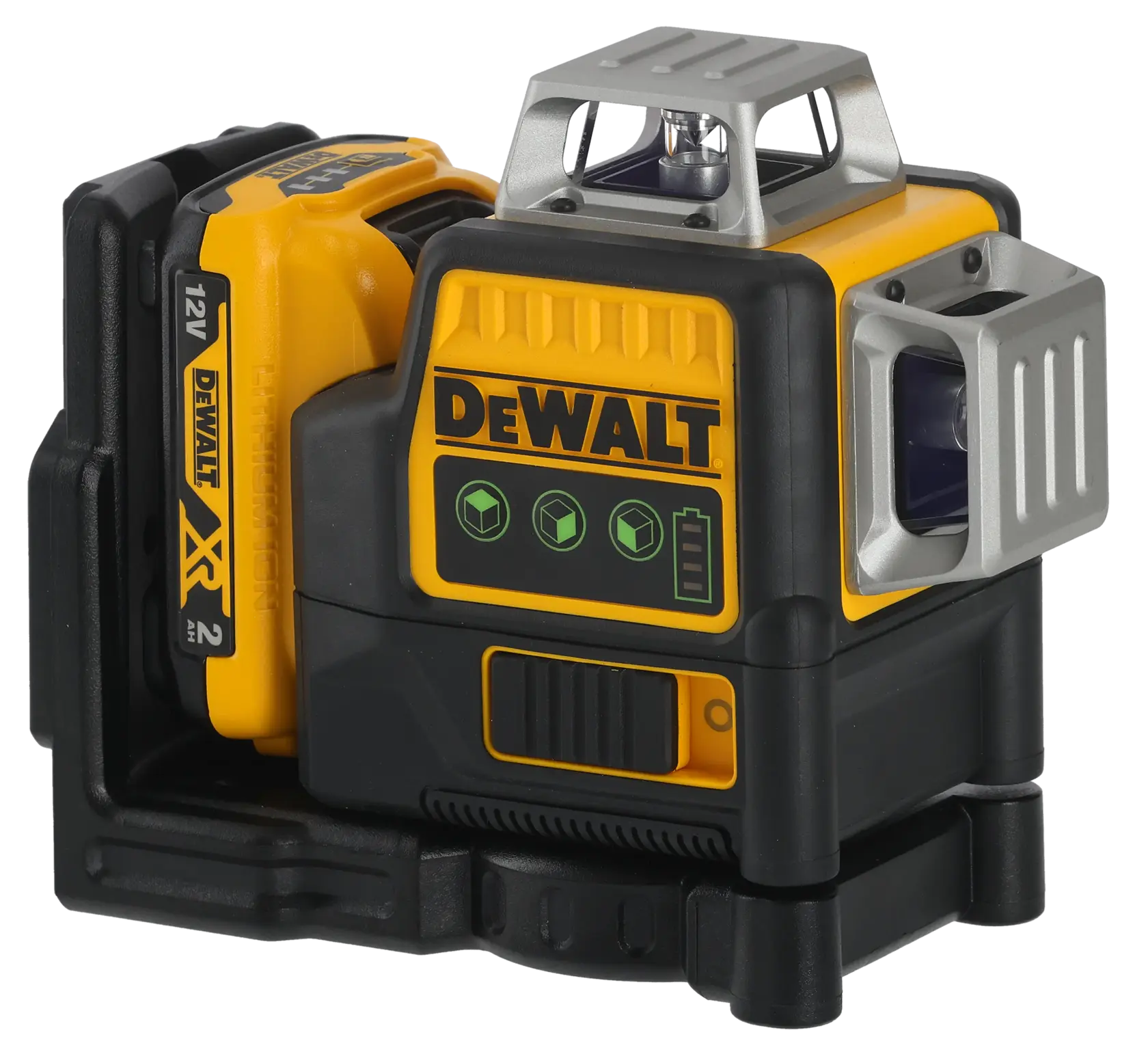 DEWALT® 12V XR® 3 x 360 Cross Line Green Laser - 1 X 2Ah