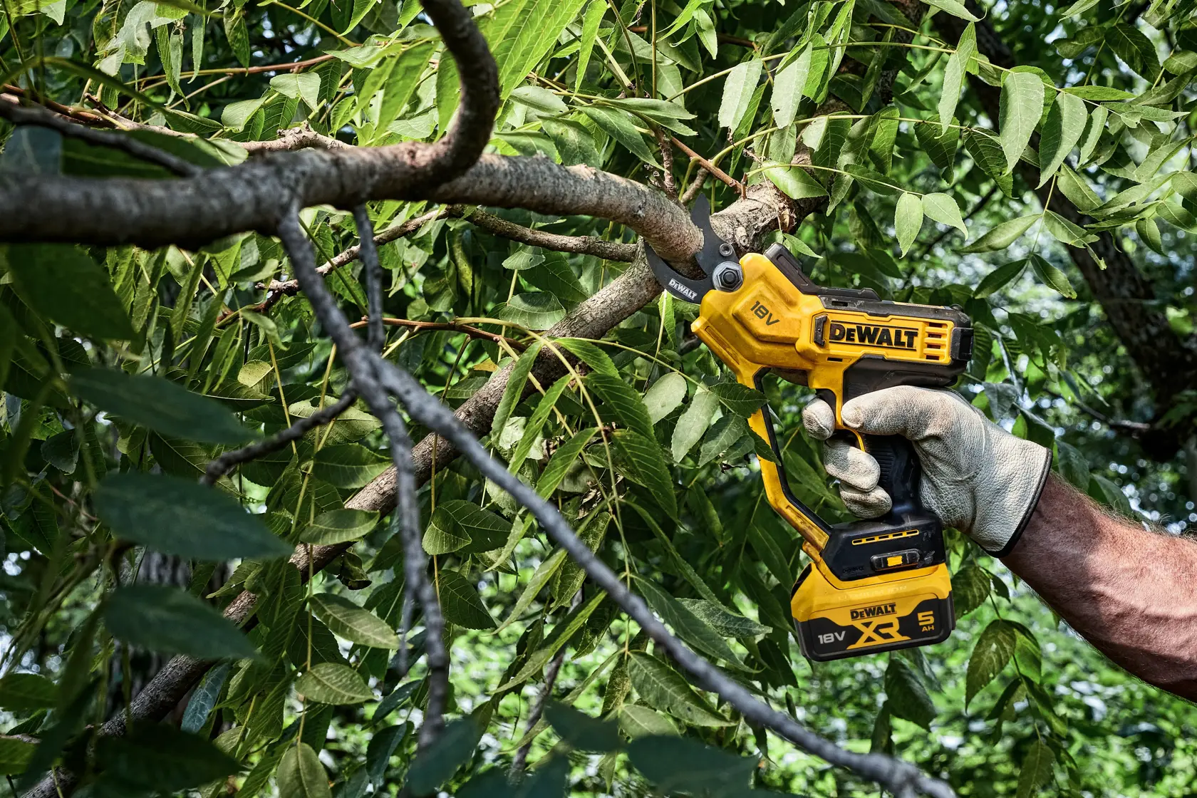 DEWALT® 18V XR® 32mm Power Pruner - 1 x 5Ah