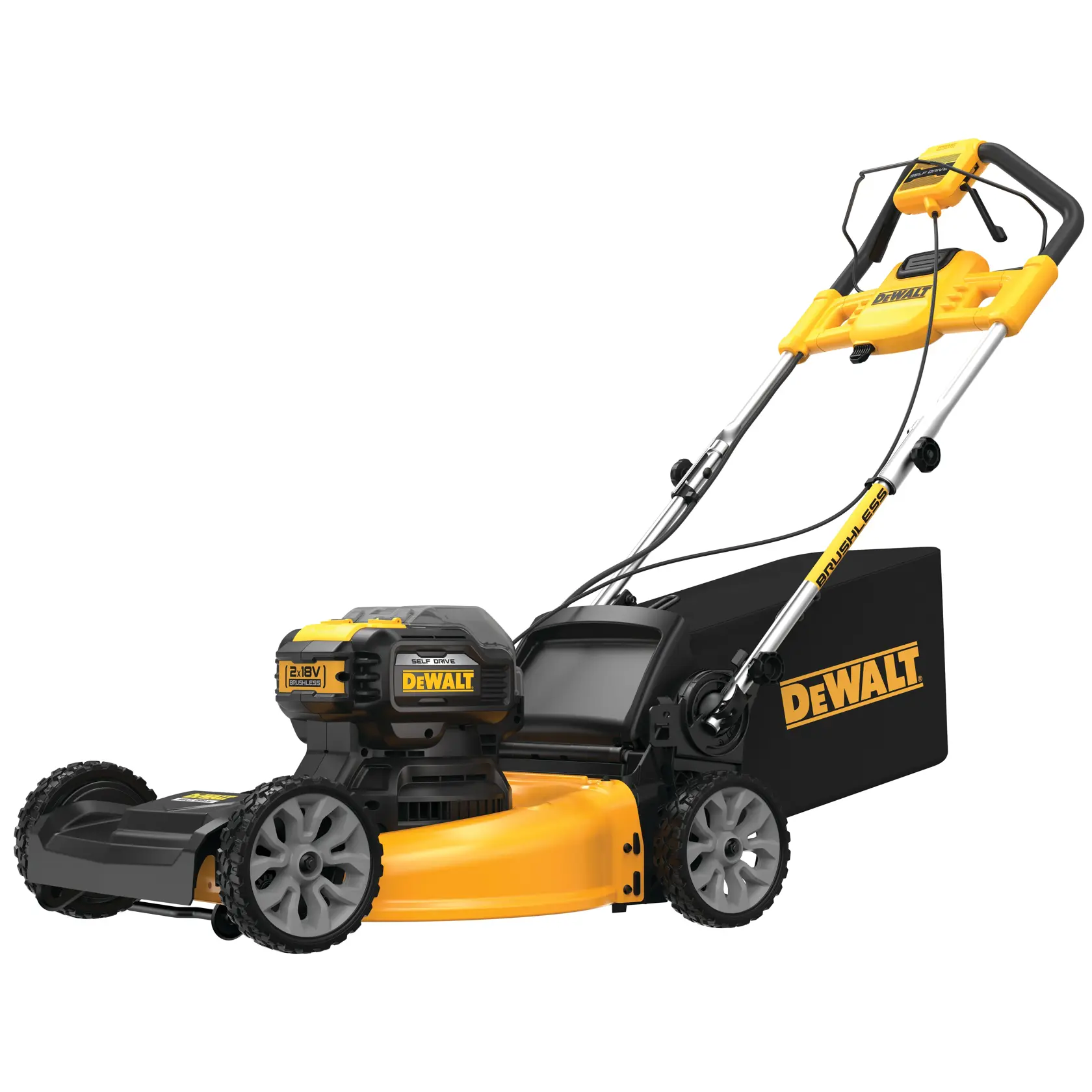 DEWALT® 2 x 18V XR® Brushless Self-Propelled Lawn Mower (Tool Only)