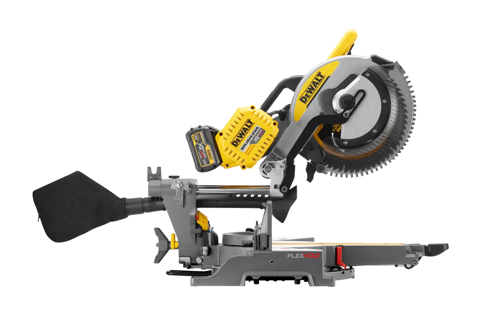 DEWALT® 54V XR FLEXVOLT 305mm Mitre Saw - 2 X 6Ah