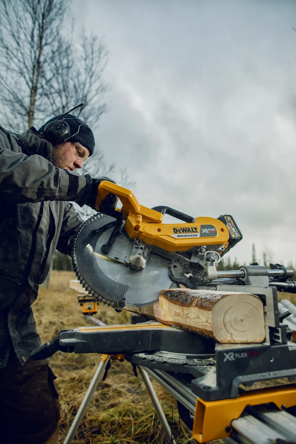 DEWALT® 54V XR FLEXVOLT 305mm Mitre Saw - 2 X 6Ah