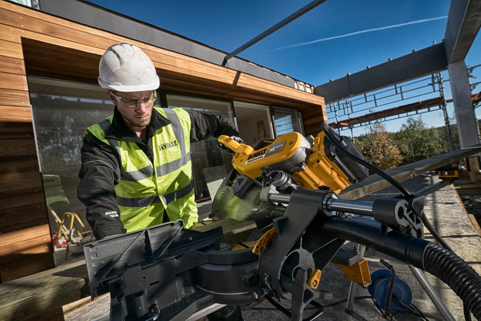 DEWALT® 54V XR FLEXVOLT 305mm Mitre Saw - 2 X 6Ah