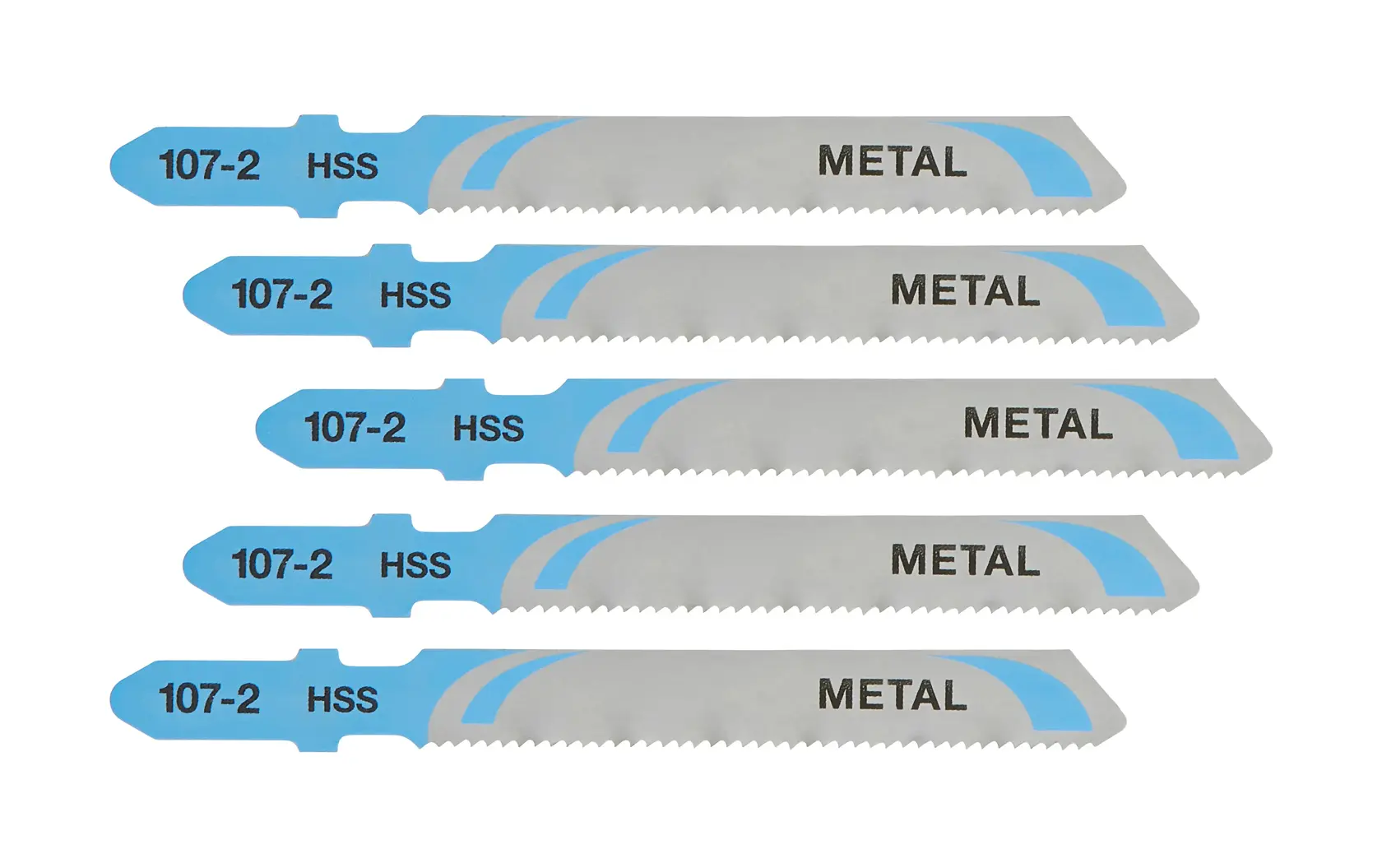 50mm T-shank HSS Jigsaw Blade Metal (t118a) (5 Pk)