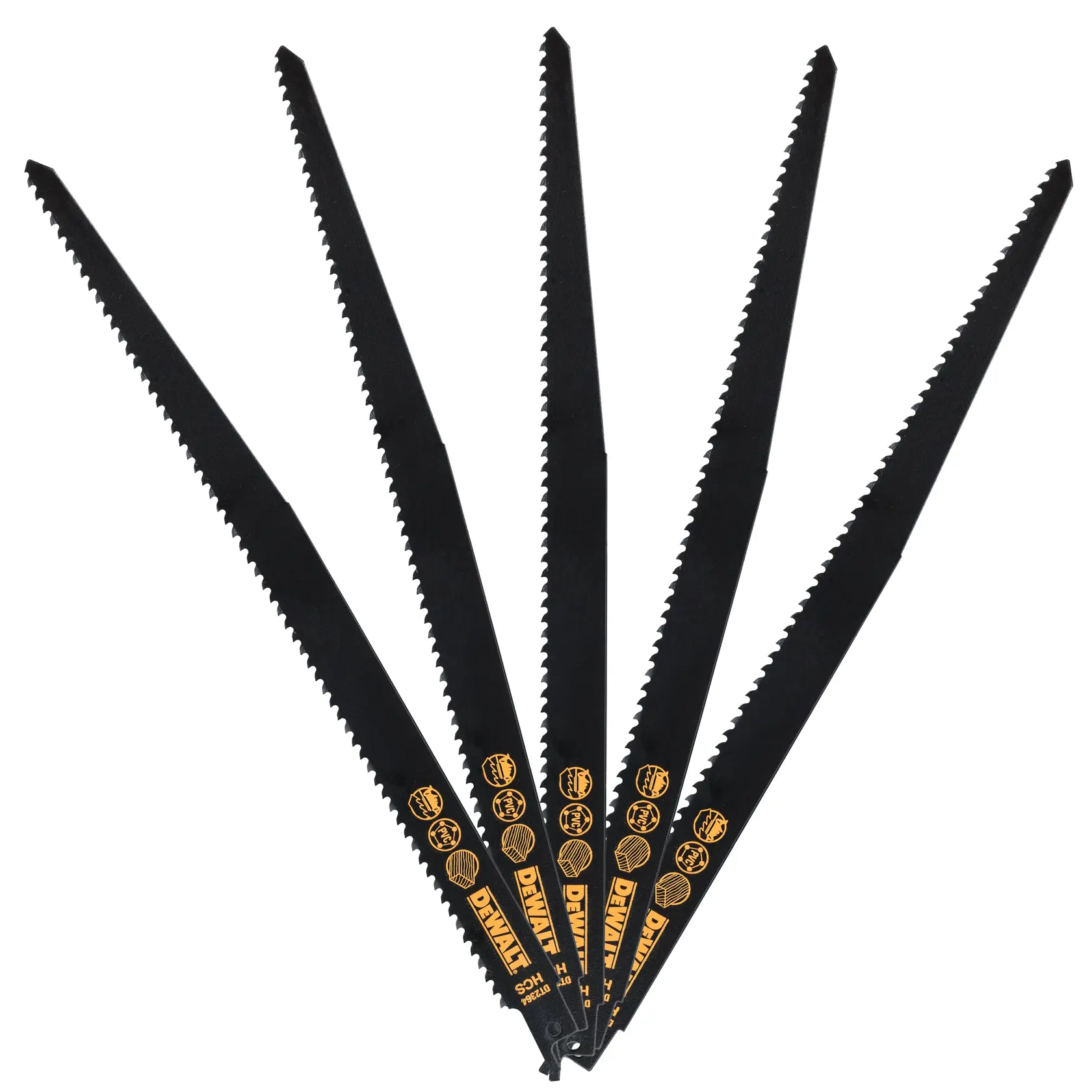 305mm 6 TPI (wood) BI-metal Reciprocating Blade (5 Pk)