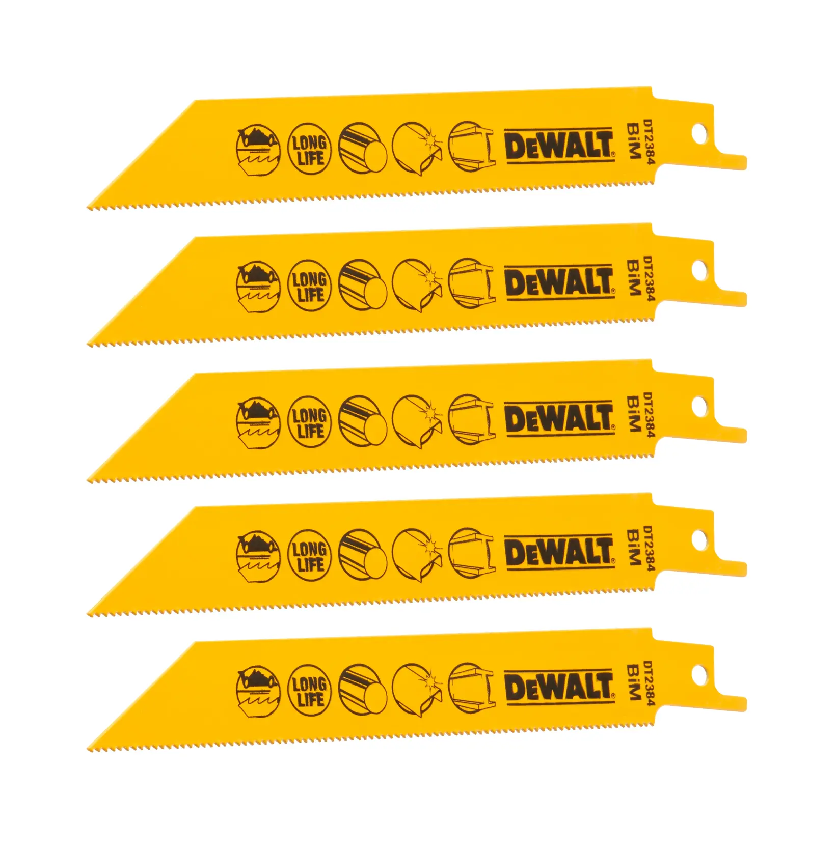 DEWALT logo in black text on a white background.