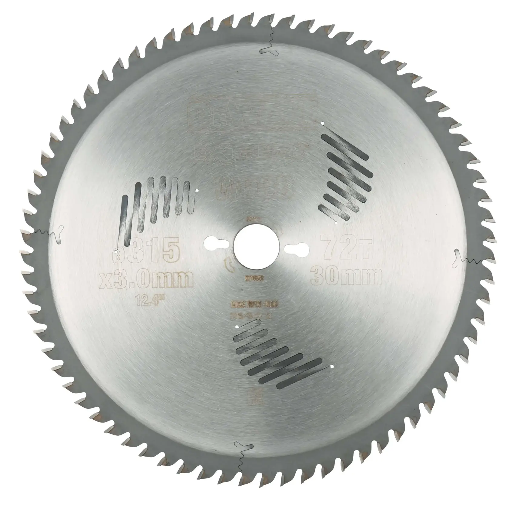 DEWALT® 315mm x 30mm 72T Circular Saw Blade