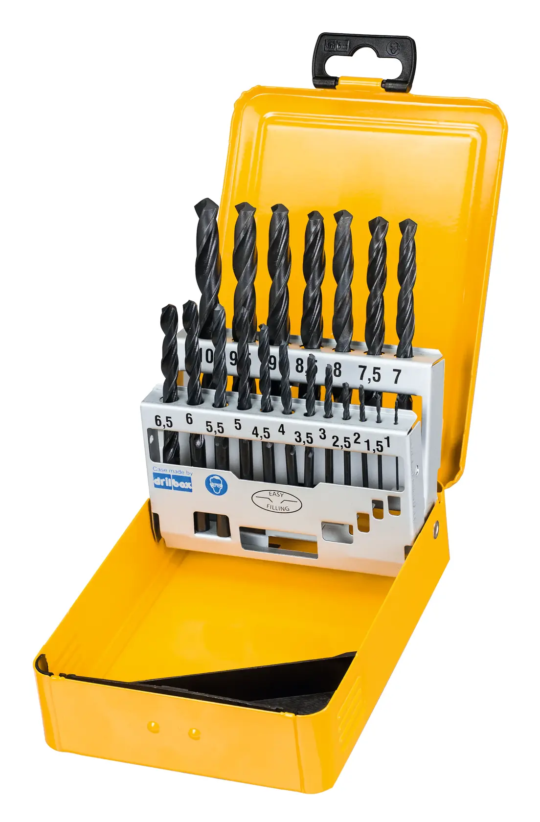 DEWALT® HSS-R Black Oxide Metal Drill Bit Set (19 pcs.)