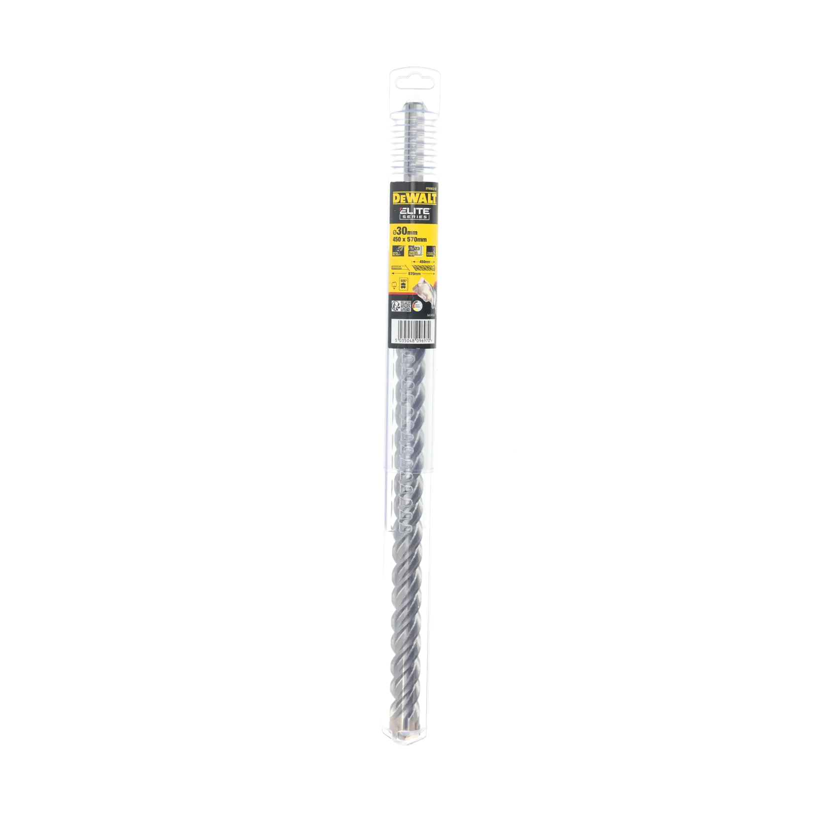 DEWALT® ELITE SERIES™ SDS Max 30mm x 570mm 4-Cutter Drill Bit