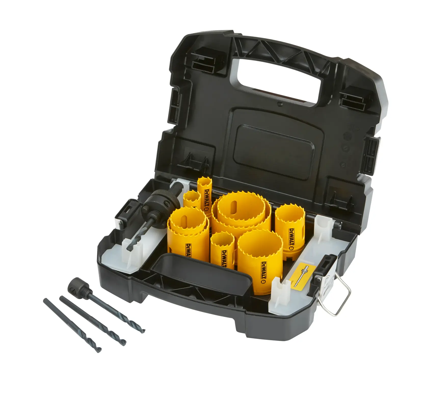 HSS Bi-Metal General Purpose Hole Saw Set In Kitbox (13 Pc.)