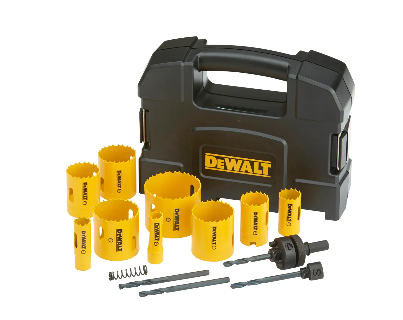 HSS Bi-Metal General Purpose Hole Saw Set In Kitbox (13 Pc.)