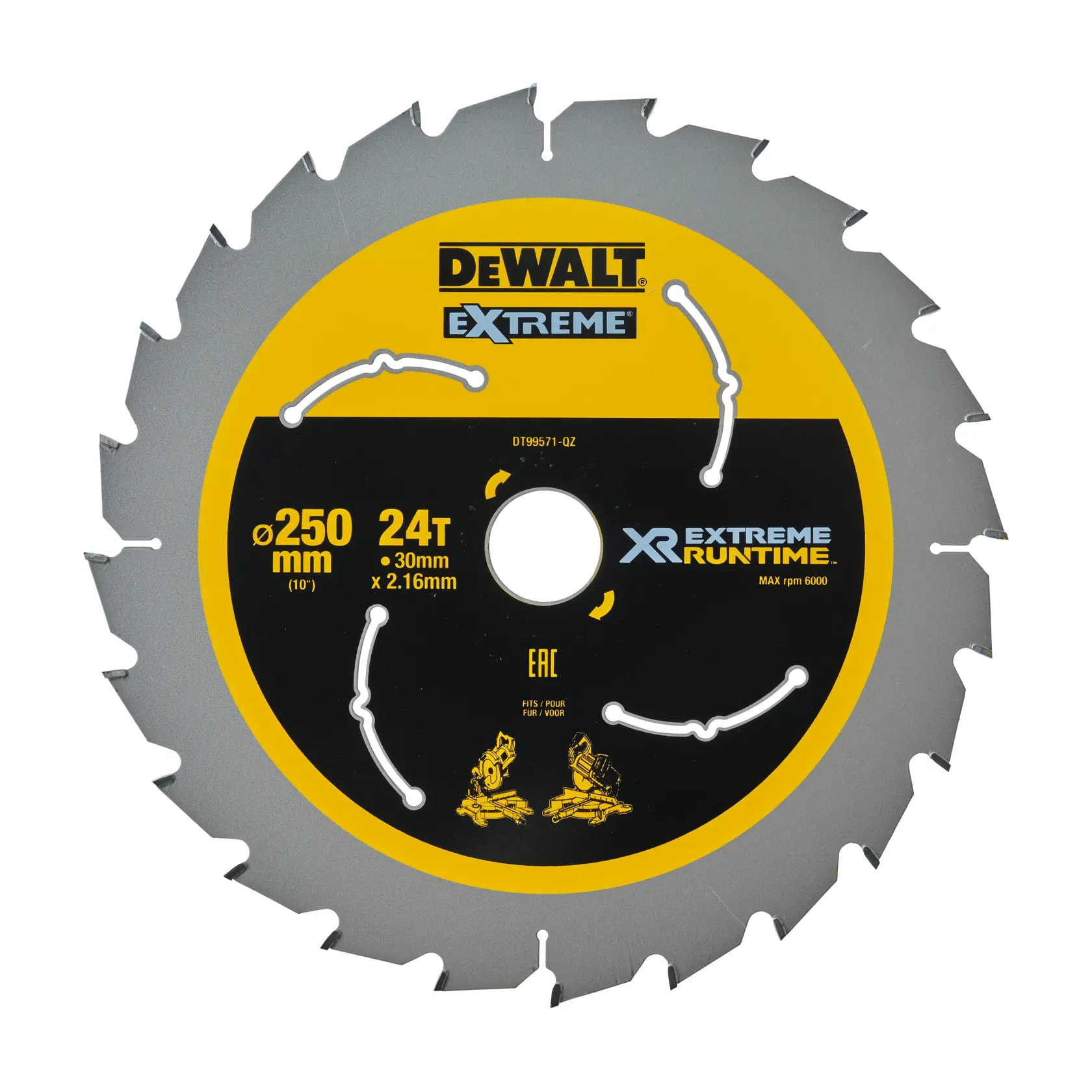 DEWALT logo in black text on a white background.