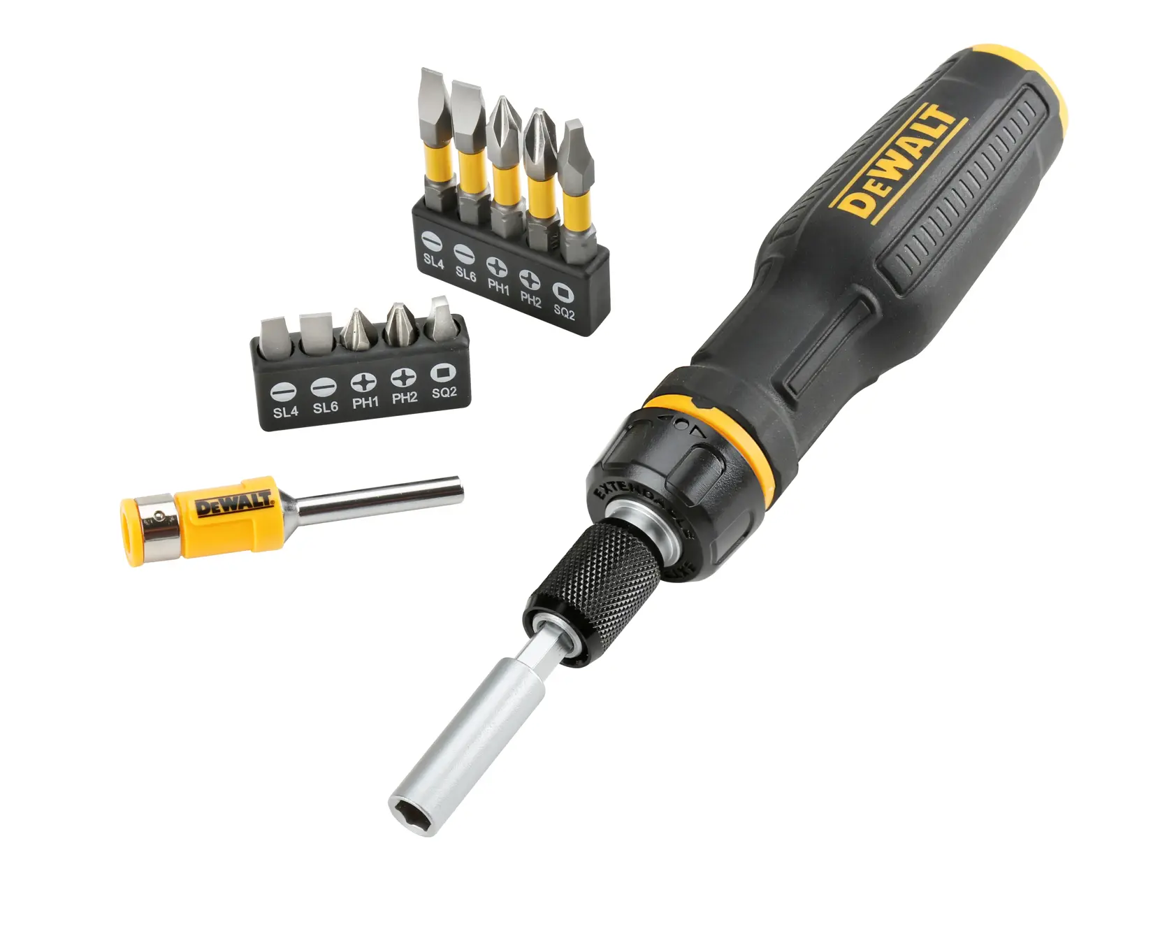 DEWALT® Full Fit Telescoping Multi-Bit Ratcheting Screwdriver