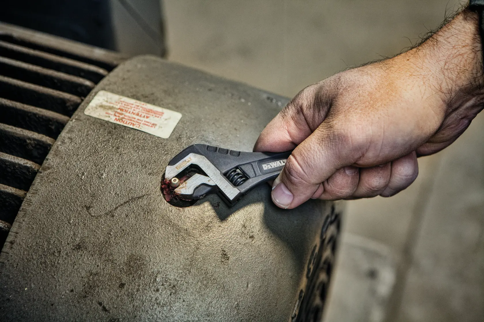 DEWALT® 6 in. All Steel Adjustable Wrench