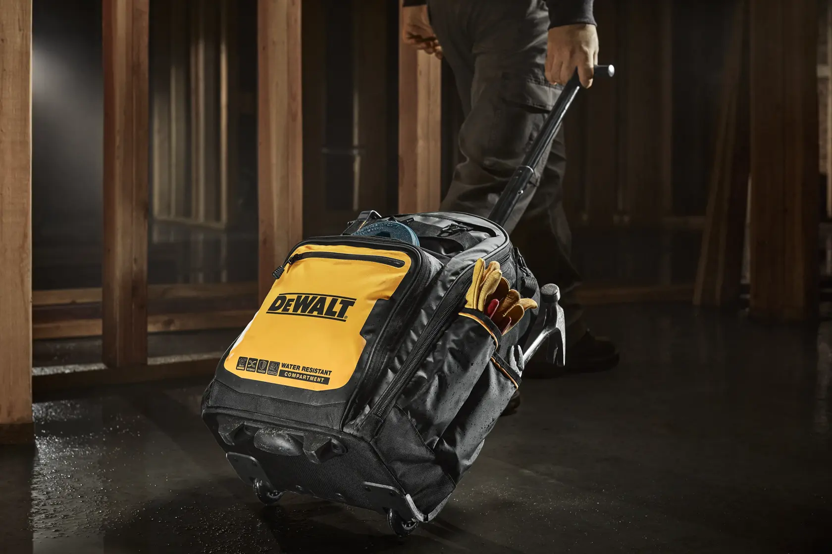 DEWALT® PRO Backpack on Wheels